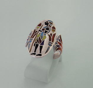 Ring___Silber Email___1928