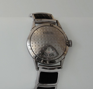 Armbanduhr___Dura Power___flexibles Band___1950___Elgin 