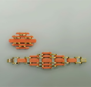 Armband Brosche___Galalith Messing___1930 