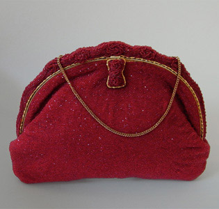 Handtasche___Glasperlen Stickerei___1945 